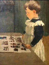 Retrato de Louis Charles Crespin
